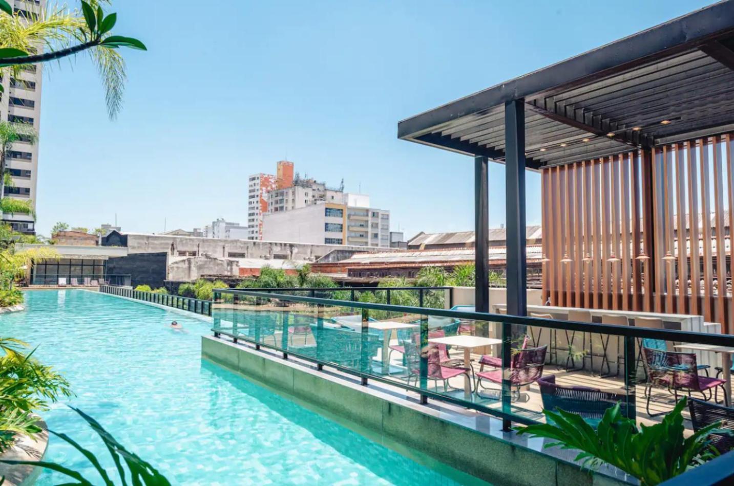 Apto Resort Bras Piscina, Ar-Condicionado サンパウロ エクステリア 写真